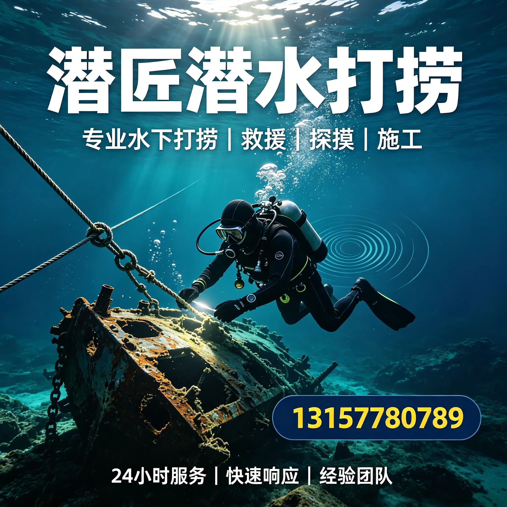 大渡口水下打捞作业服务产品